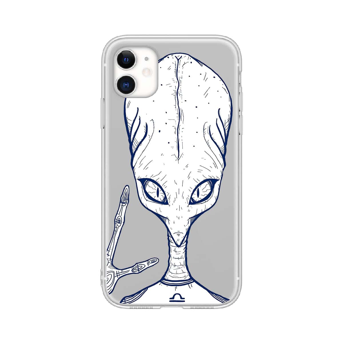 

Alien Pattern iPhone Case, Multicolor