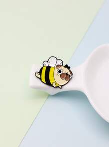 Broche de niños con diseño de abeja de dibujos animados - Multicolor - Ver 4