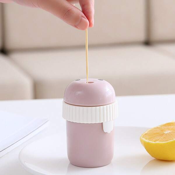 

1pc Cartoon Random Toothpick Holder, Multicolor