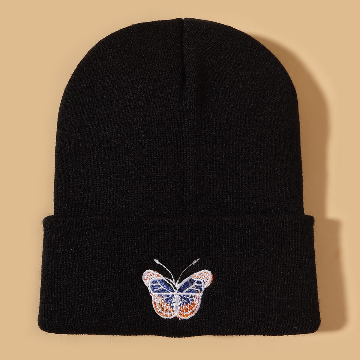 Image of Butterfly Embroidery Beanie