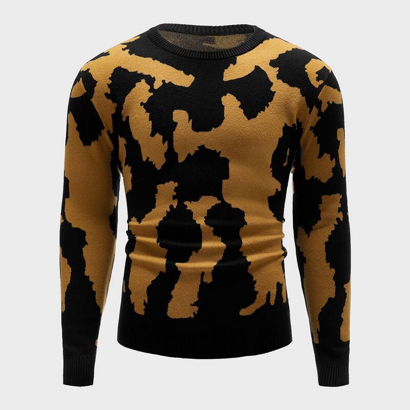 

Guys Graphic Pattern Sweater, Multicolor