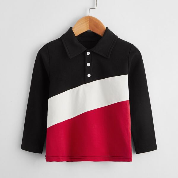 

Toddler Boys Colorblock Polo Shirt, Multicolor