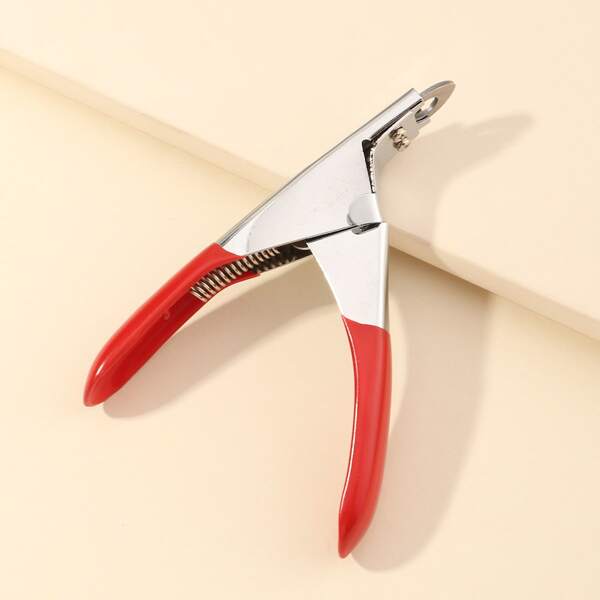 

Stainless Steel Dog Nail Clipper, Red
