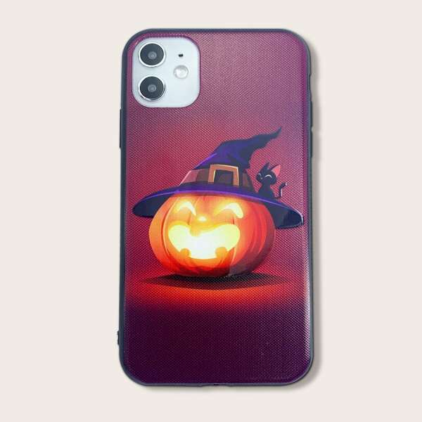 

Halloween Pumpkin Pattern iPhone Case, Multicolor