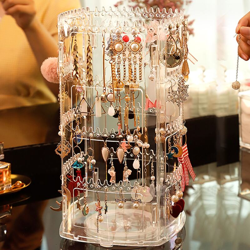 

1pc Clear Jewelry Storage Rack