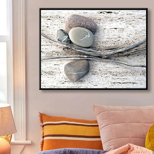 

Stone Print Diamond Drawing Without Frame, Multicolor