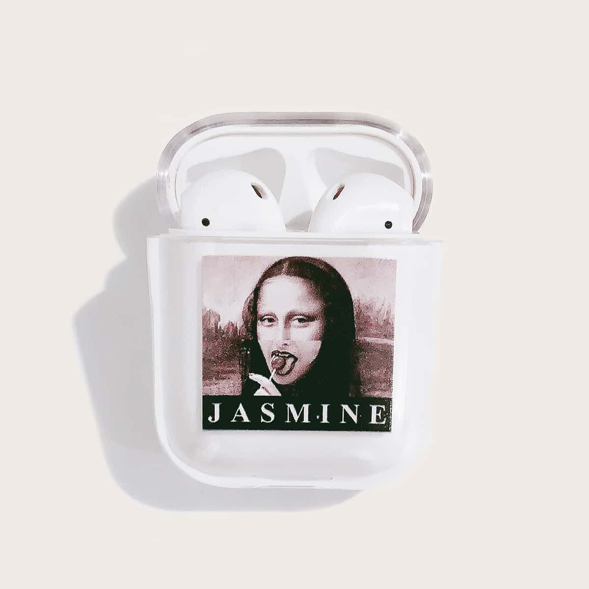 

Figure Graphic Clear Airpods Case