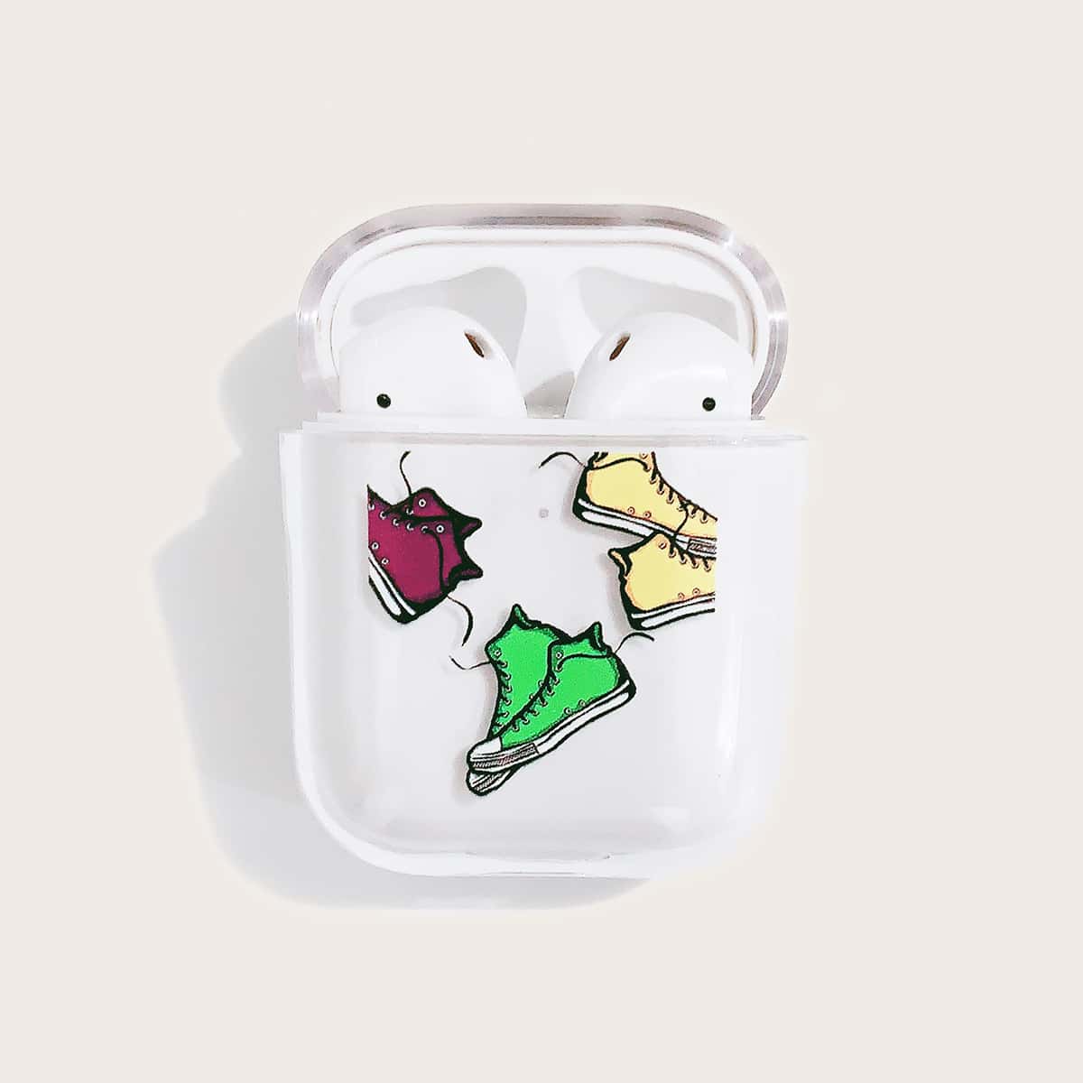 

Graphic Clear Airpods Case