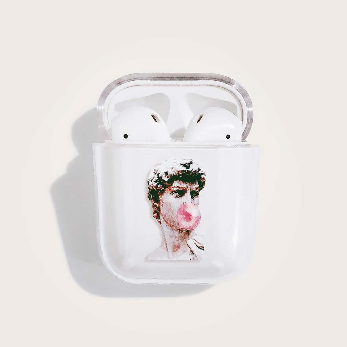 

Statue Clear Airpods Case