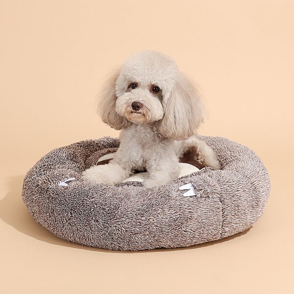 

Animal Shaped Dog Bed, Coffee brown