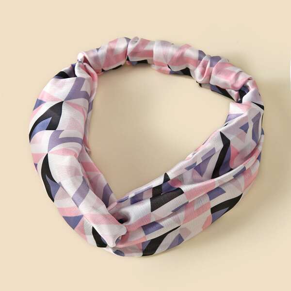 

Geometric Pattern Headband, Multicolor