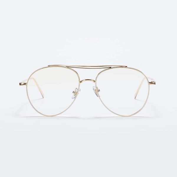 

Top Bar Metal Frame Glasses