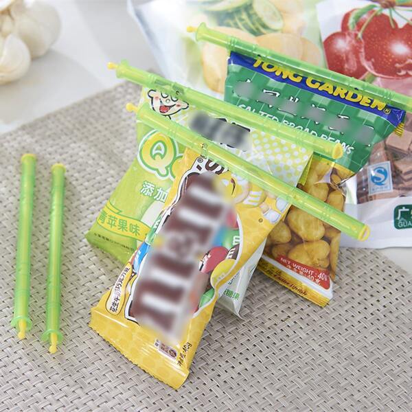 

5pcs Food Sealing Clip, Green