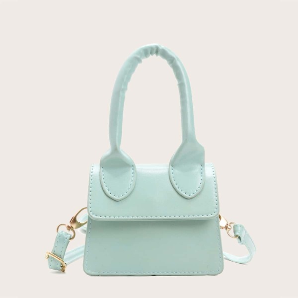 

Girls Top Handle Satchel Bag, Green