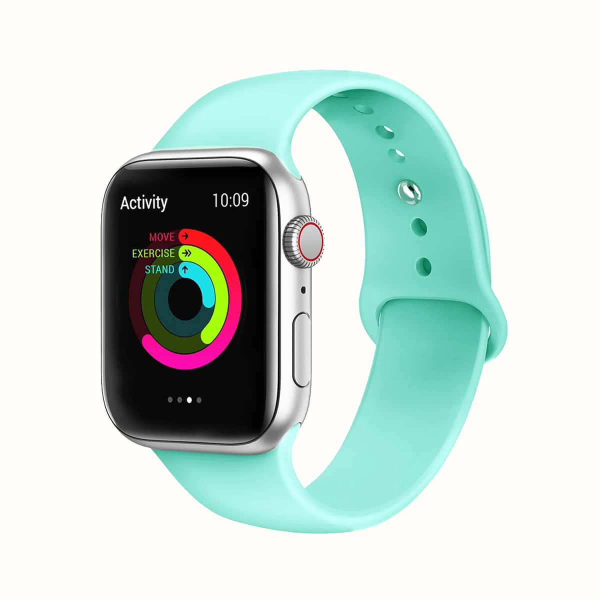 

Solid Apple Watch Strap, Mint green