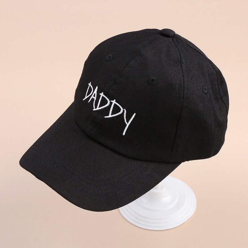 

Letter Graphic Baseball Cap, Black