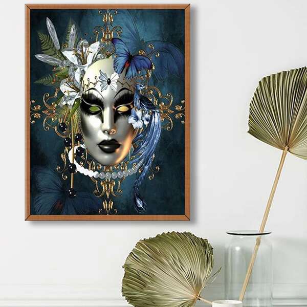 

Floral Pattern Diamond Painting, Multicolor