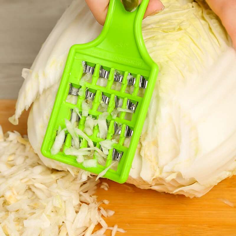 

1pc Kitchen Vegetables Grater, Green