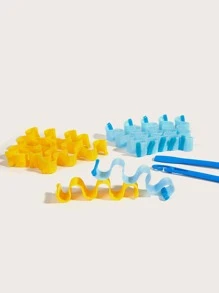 13pcs Random Water Wave Hair Curler - Multicolor - View 3