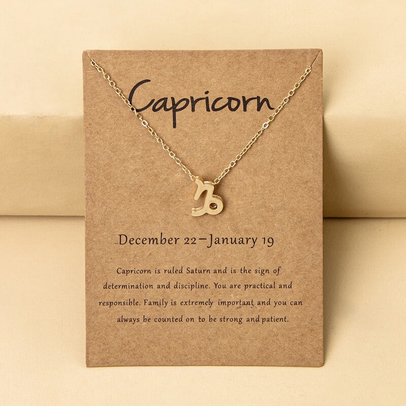 

Constellation Charm Necklace, Gold