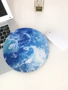 Graphic Round Mouse Pad - Multicolor - View 2