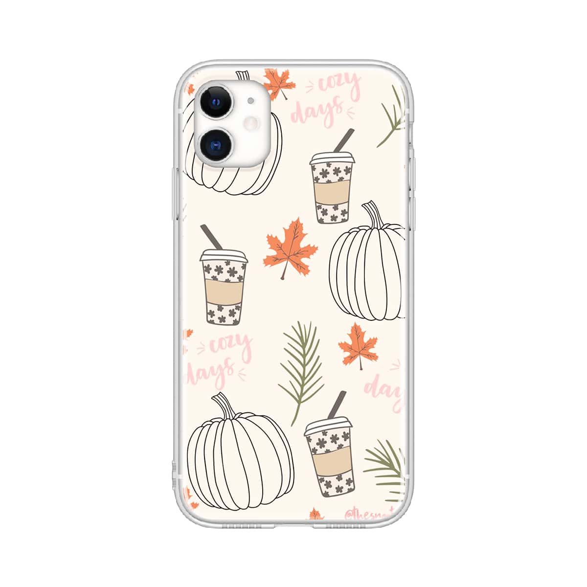 

Maple Leaf Pattern iPhone Case, Multicolor