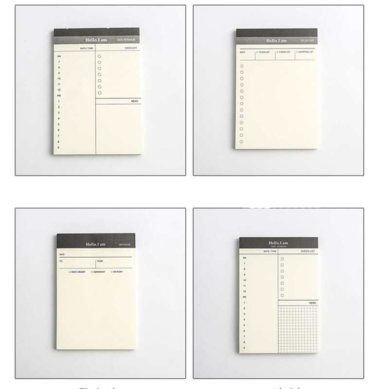 

1pc Random Plan Notebook, Multicolor