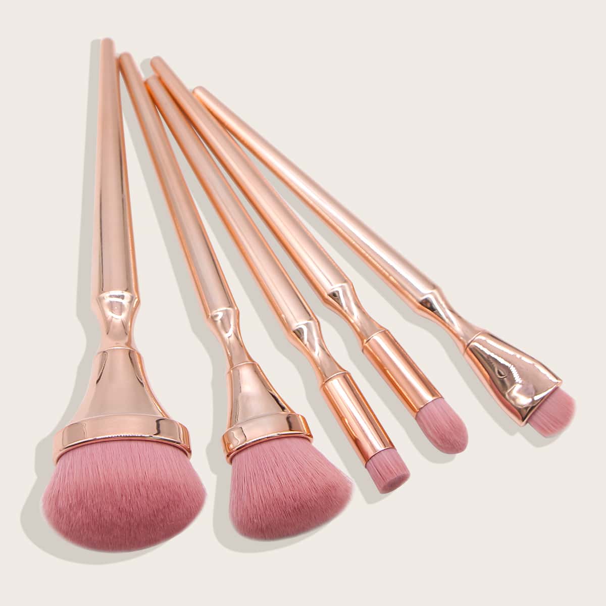 

5pcs Makeup Brush Set, Pink