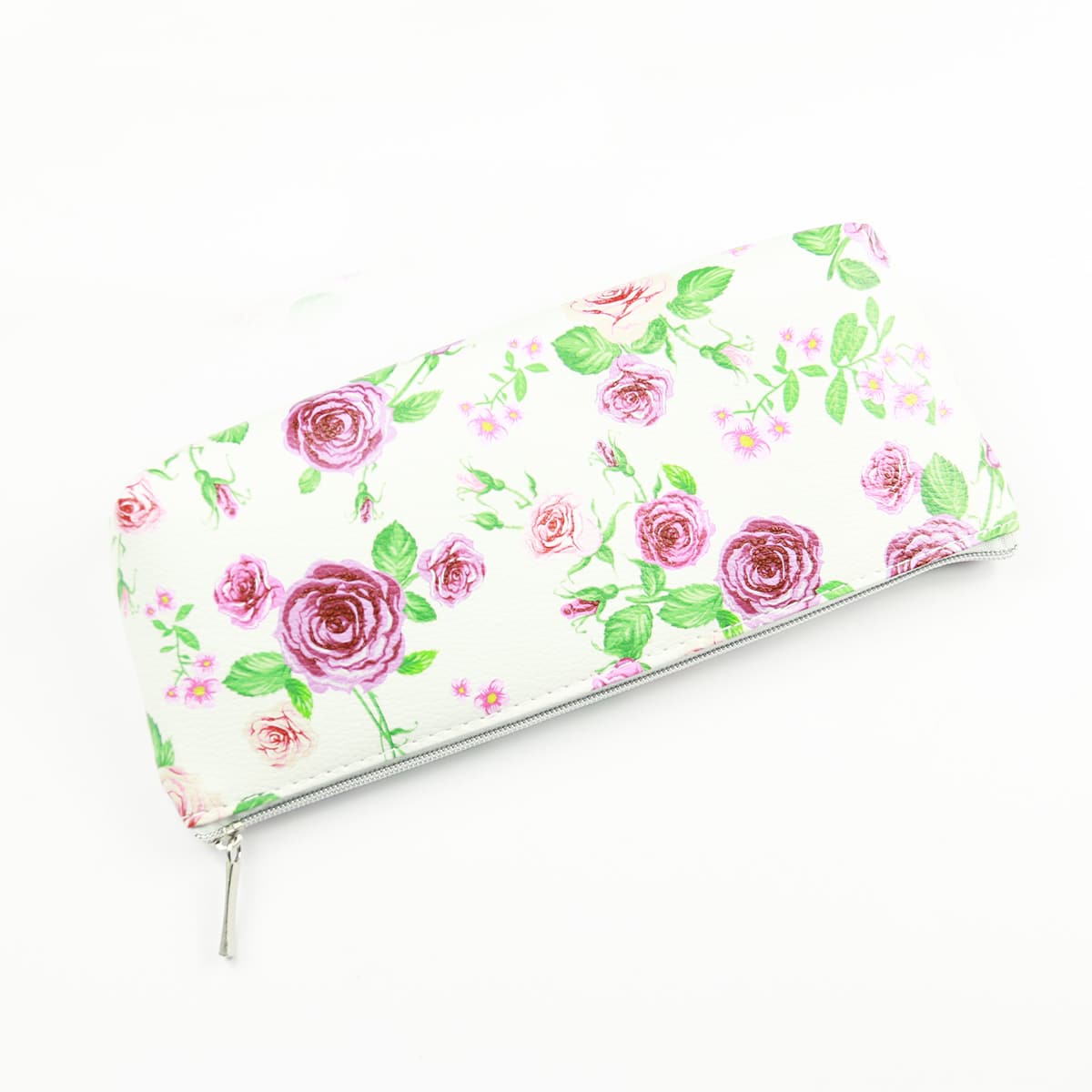 

1pc Floral Pattern Pencil Case, Multicolor