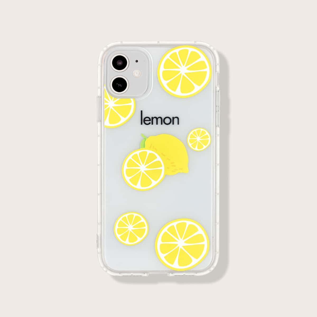 

Lemon Clear iPhone Case