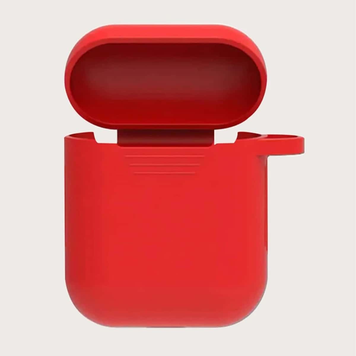 

AirPods Case & AirPods Cover & Anti-Lost Rope & Hook, Red