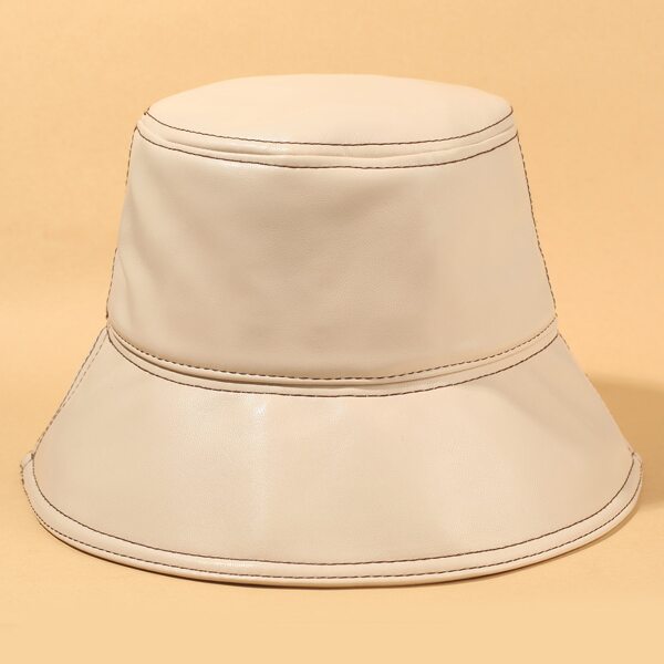 

Minimalist Bucket Hat, Beige