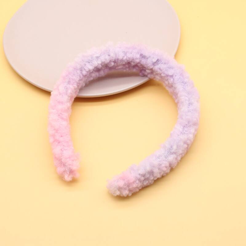 

Gradient Fluffy Hair Hoop, Purple