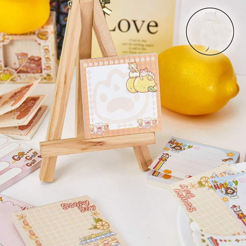 

1box Random Floral Sticky Note, Multicolor
