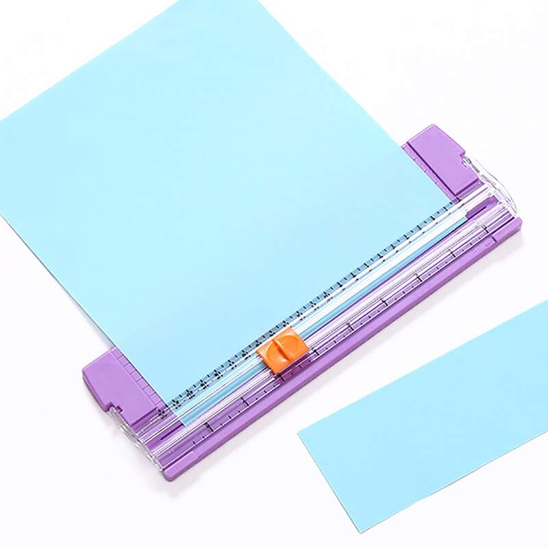

1pc Mini Paper Cutter, Purple