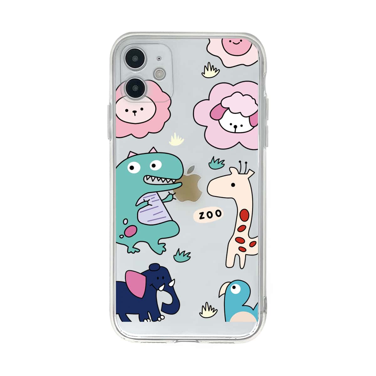 

Cartoon Graphic Clear iPhone Case