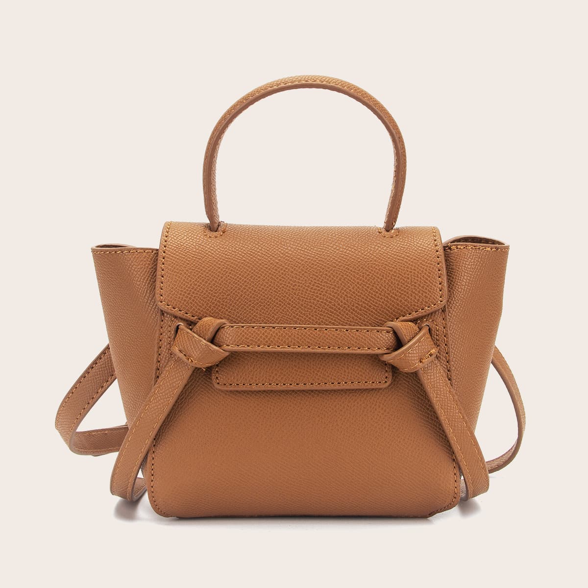 

Minimalist Satchel Bag, Brown