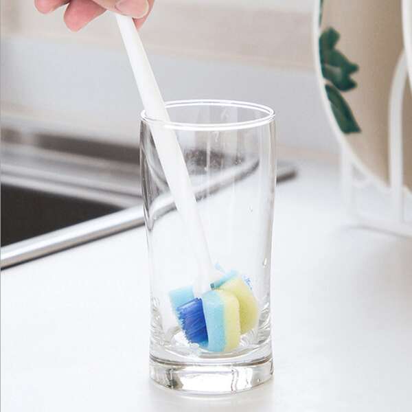 

1pc Multifunction Bottle Cleaning Brush, Multicolor