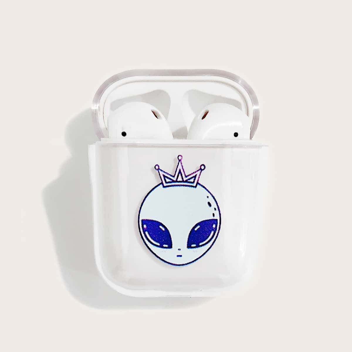 

Alien Clear Airpods Case