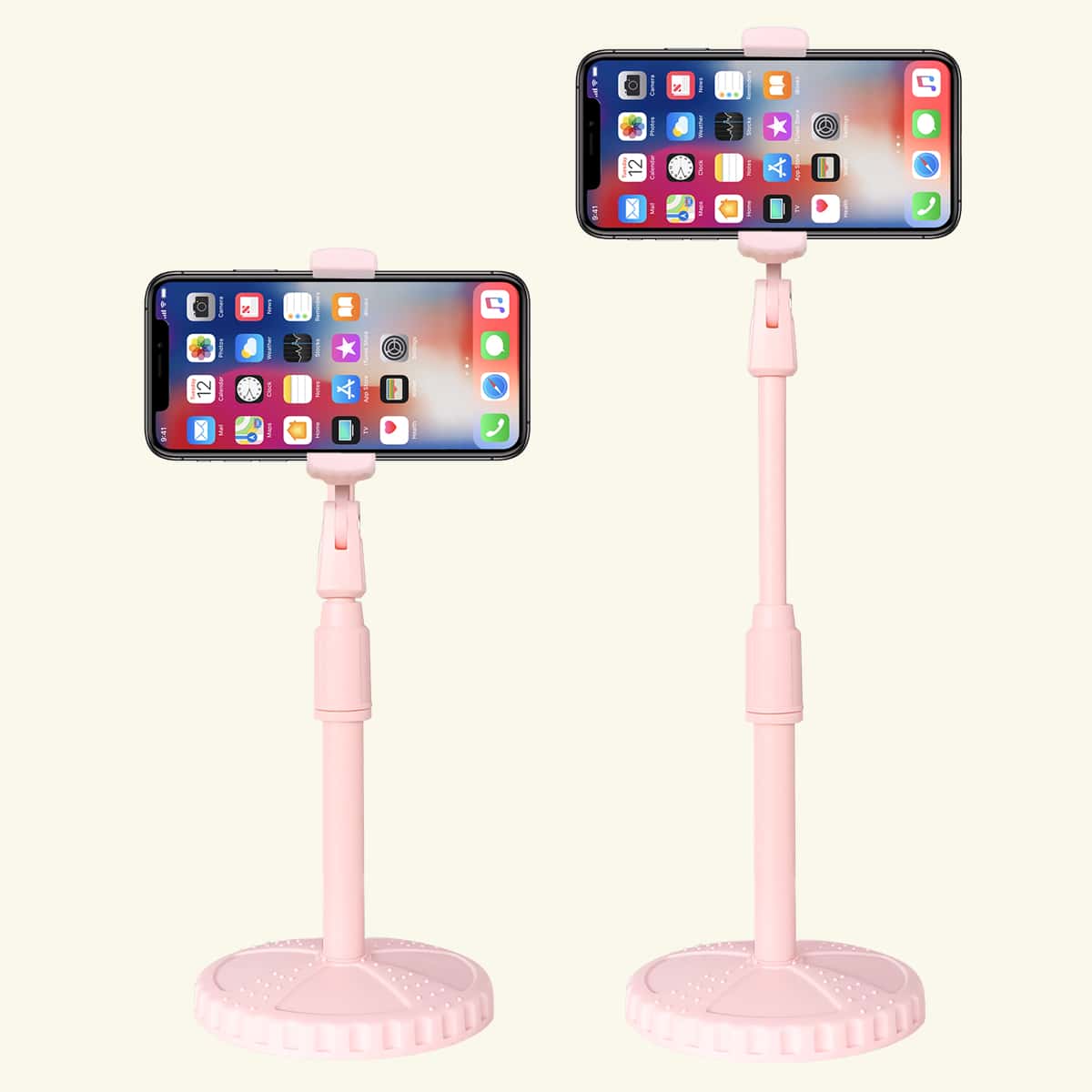 

Desktop Collapsible Phone Holder, Baby pink