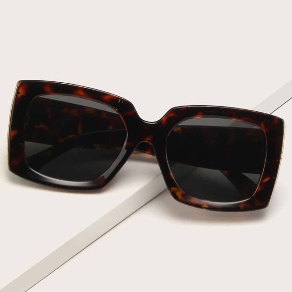 

Acrylic Frame Sunglasses, Black