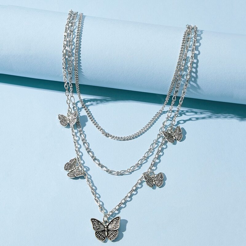 

Butterfly Waist Chain, Silver