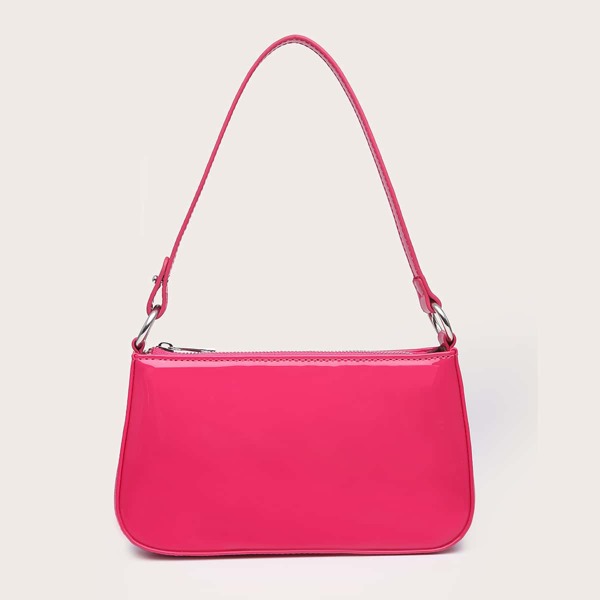 

Minimalist Baguette Bag, Hot pink