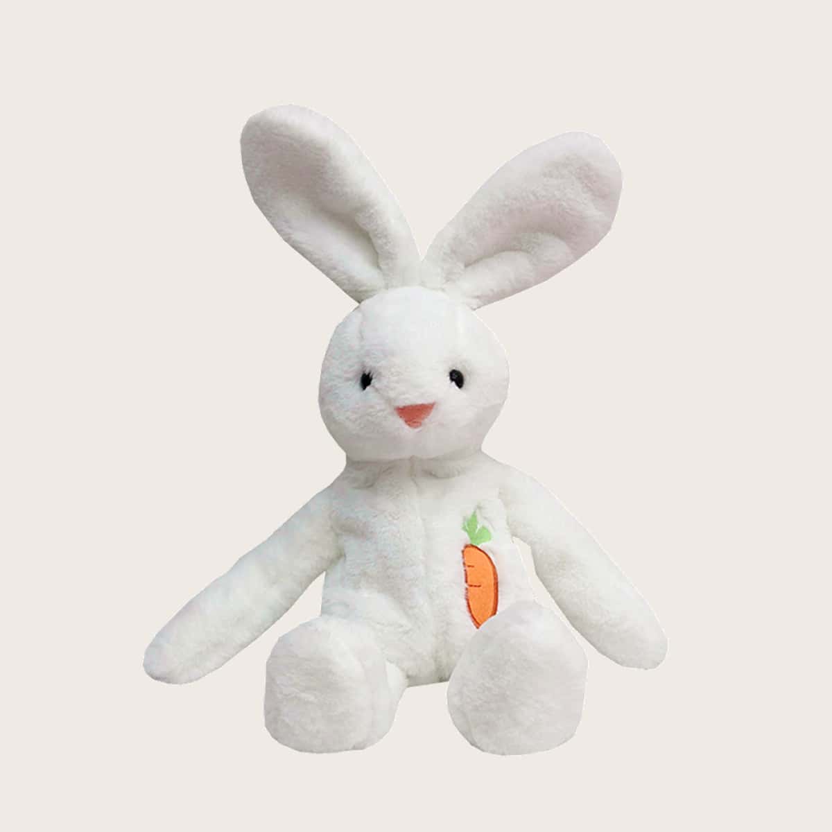 

Rabbit Fluffy Crossbody Bag, White
