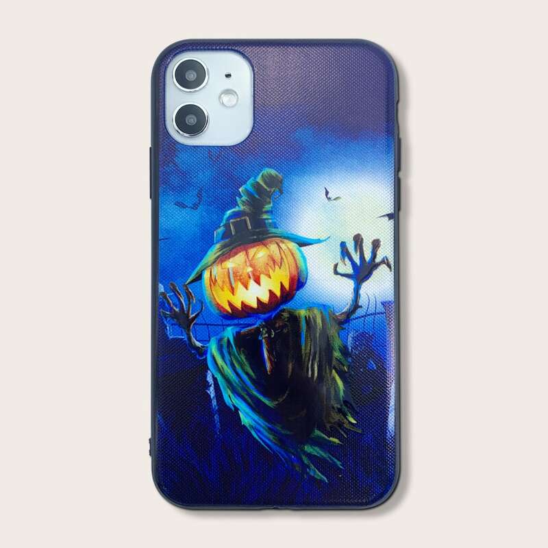 

Halloween Pumpkin Pattern iPhone Case, Multicolor