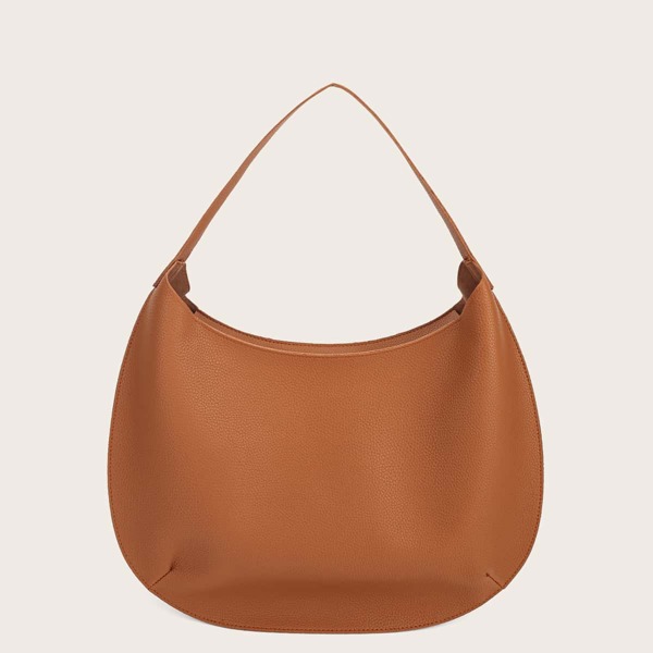 

Minimalist Shoulder Bag, Brown
