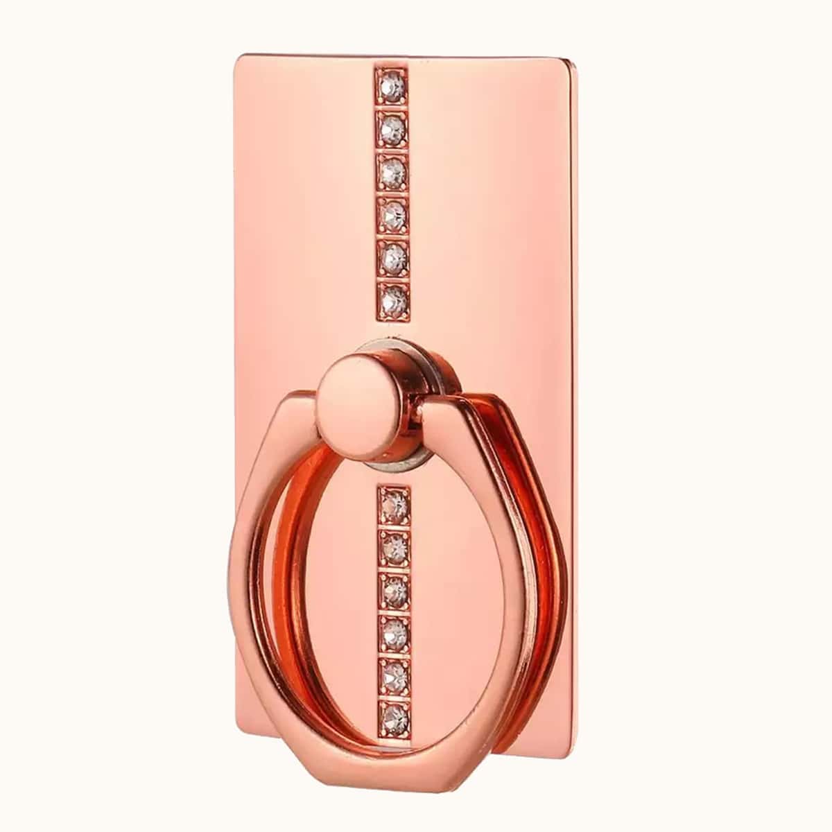 

Rhinestone Decor Phone Ring, Pink