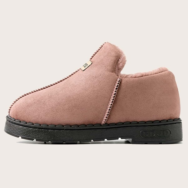 

Faux Fur Lined Ankle Boots, Pink