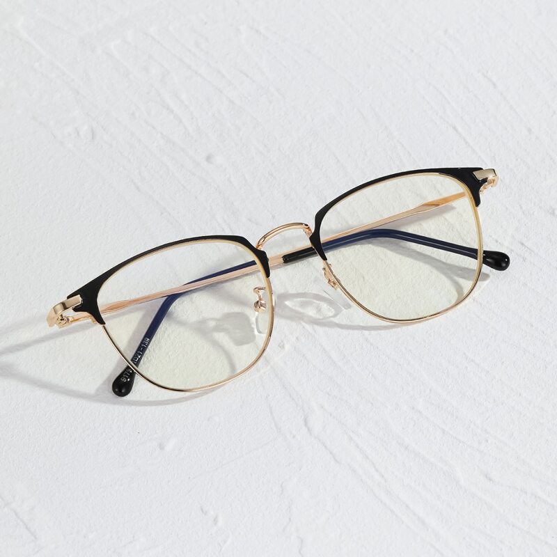 

Guys Metal Frame Glasses, Gold