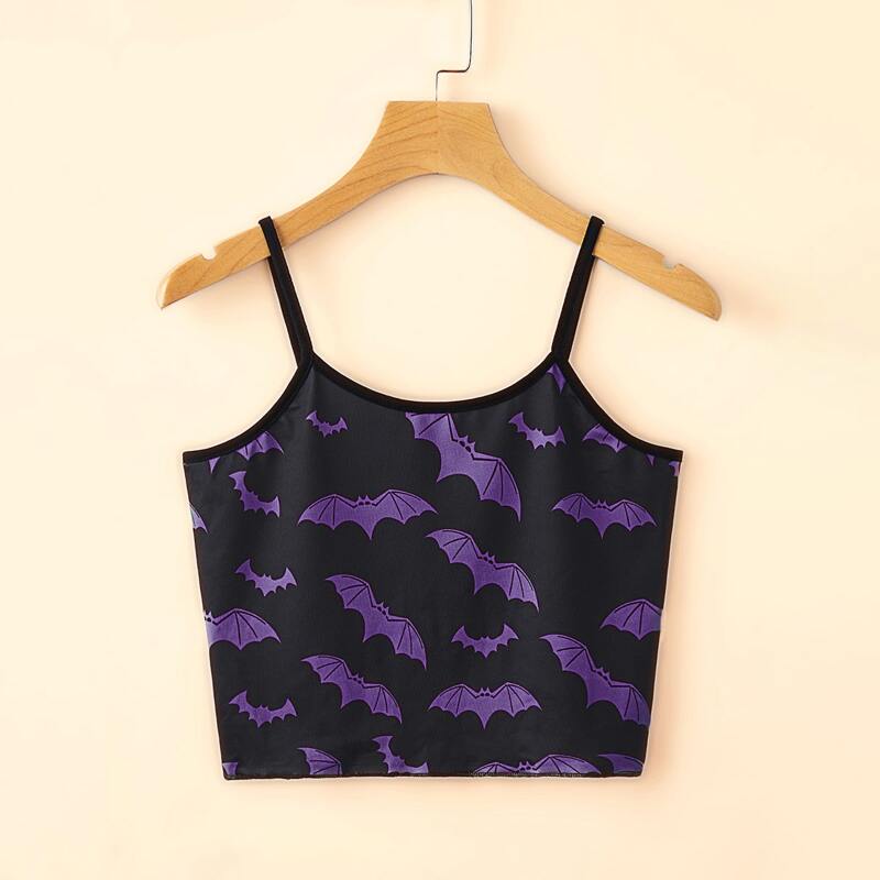 

Halloween All Over Print Cami, Multicolor